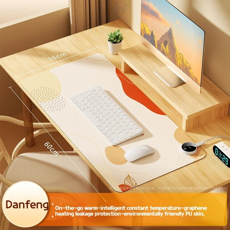 Cartoon Heating Mouse Pad Warm Desk Winter Office Heating Constant Temperature Heating Mouse Office Student Desk Pad