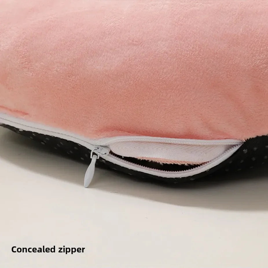 Portable 5V/2A USB Power Electric Foot Warmer Under Desk Heating Pad Winter Warming Plush Flannel Leg Thermostat Heater
