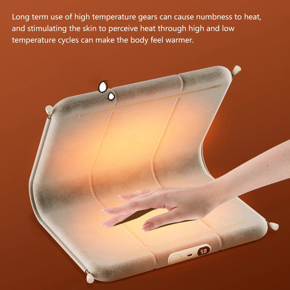 Rechargeable Hand Warmers Graphene Quick Heating Hand Warmer Bag Power Bank Electric Heated Hand Warmer Muff Portable Women Kids