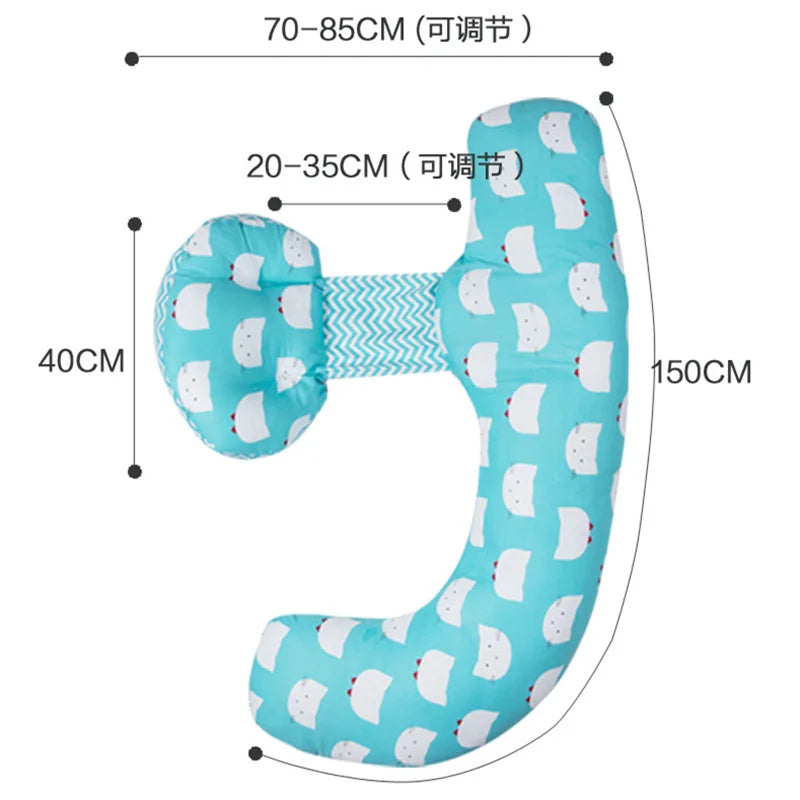 Pregnancy Body Pillow Multifunction Breastfeeding U Shape Maternity Pillows Pregnant Women Waist Abdomen Support Cushion Bedding