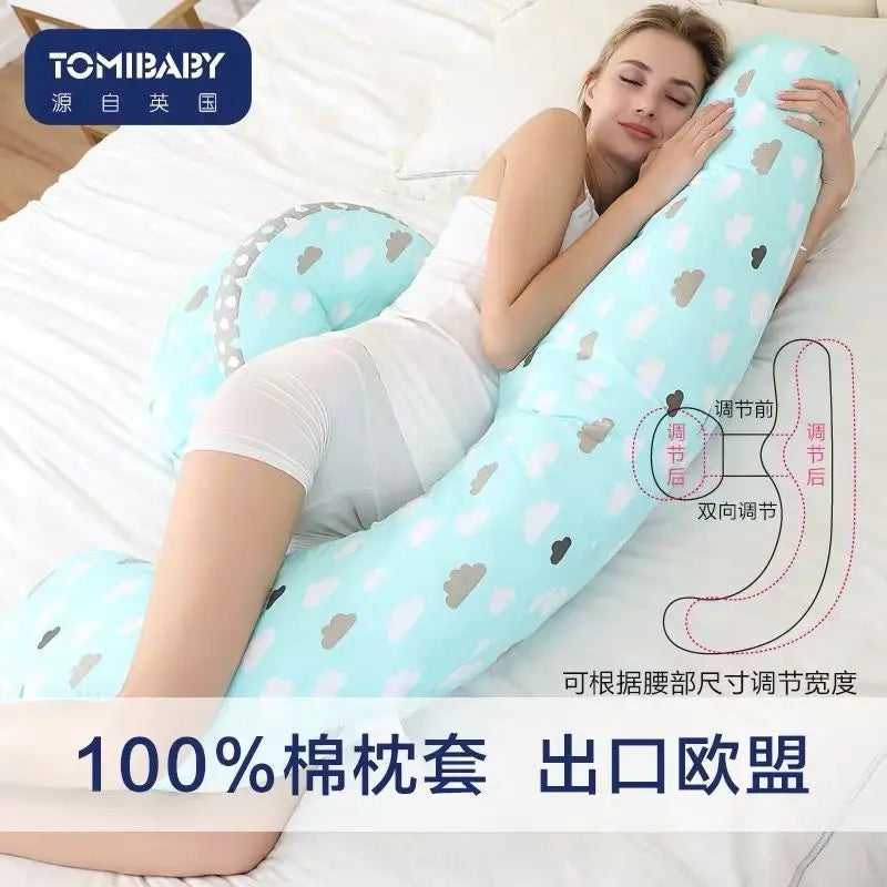 Pregnancy Body Pillow Multifunction Breastfeeding U Shape Maternity Pillows Pregnant Women Waist Abdomen Support Cushion Bedding
