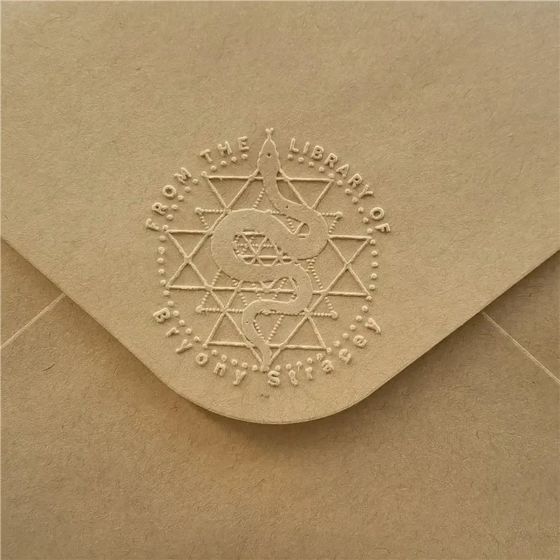 Personalized Book Embosser Custom Library Embosser Seal Customized This Book Belongs To,Custom Book Stamp from the library of