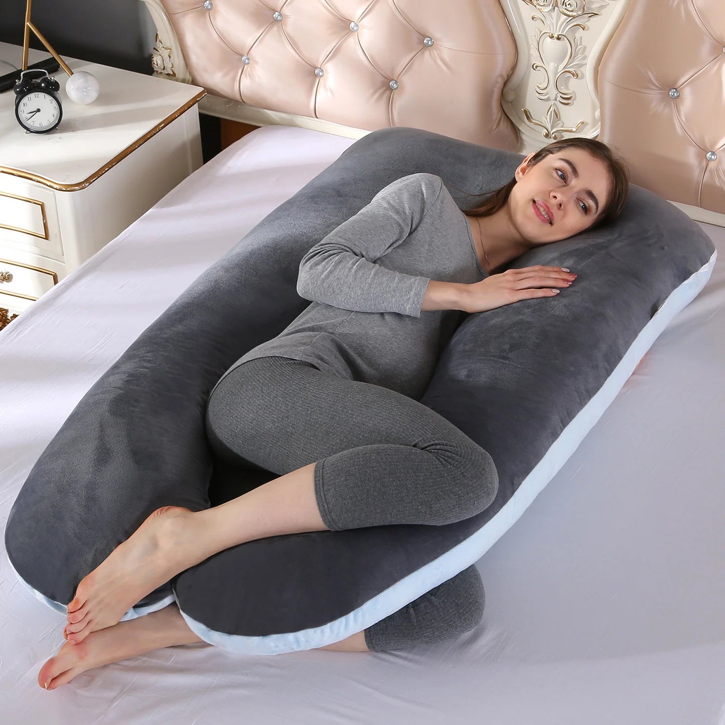 Pregnant Pillow Pregnancy Comfortable Cotton U Shape Maternity Pillow Pregnancy Sleeping Body Pillow For Pregnant Women