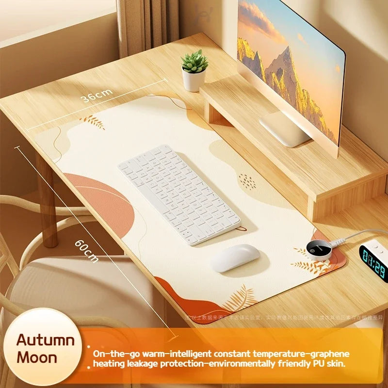 Cartoon Heating Mouse Pad Warm Desk Winter Office Heating Constant Temperature Heating Mouse Office Student Desk Pad