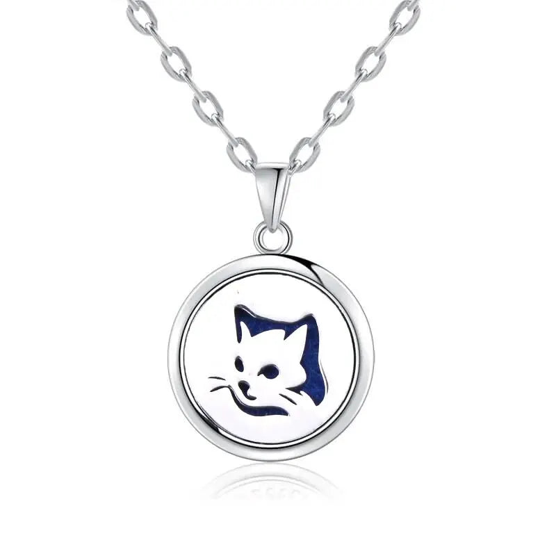 New Tree Of Life Aromatherapy Necklace Stainless Steel Essential Oil Diffuser Amulet Perfume Locket Pendant Women Jewelry Gift