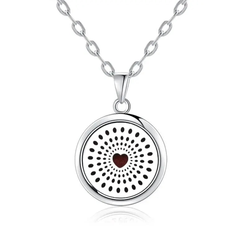 New Tree Of Life Aromatherapy Necklace Stainless Steel Essential Oil Diffuser Amulet Perfume Locket Pendant Women Jewelry Gift