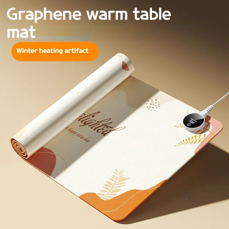 Cartoon Heating Mouse Pad Warm Desk Winter Office Heating Constant Temperature Heating Mouse Office Student Desk Pad