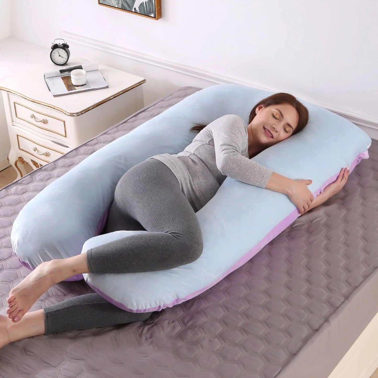 Pregnant Pillow Pregnancy Comfortable Cotton U Shape Maternity Pillow Pregnancy Sleeping Body Pillow For Pregnant Women