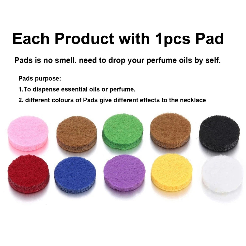 New Tree Of Life Aromatherapy Necklace Stainless Steel Essential Oil Diffuser Amulet Perfume Locket Pendant Women Jewelry Gift