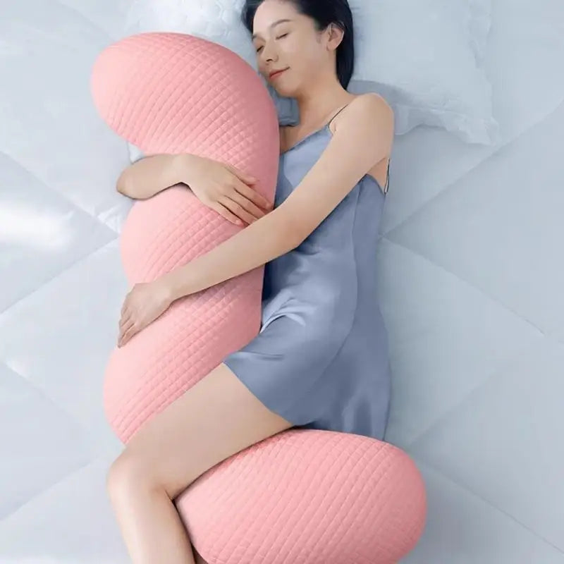 Memory Foam Ergonomic Pillow For Side Sleepers Long Hugging Body Bedding Pillow Maternity Pillow for Sleeping Rebound Cushion