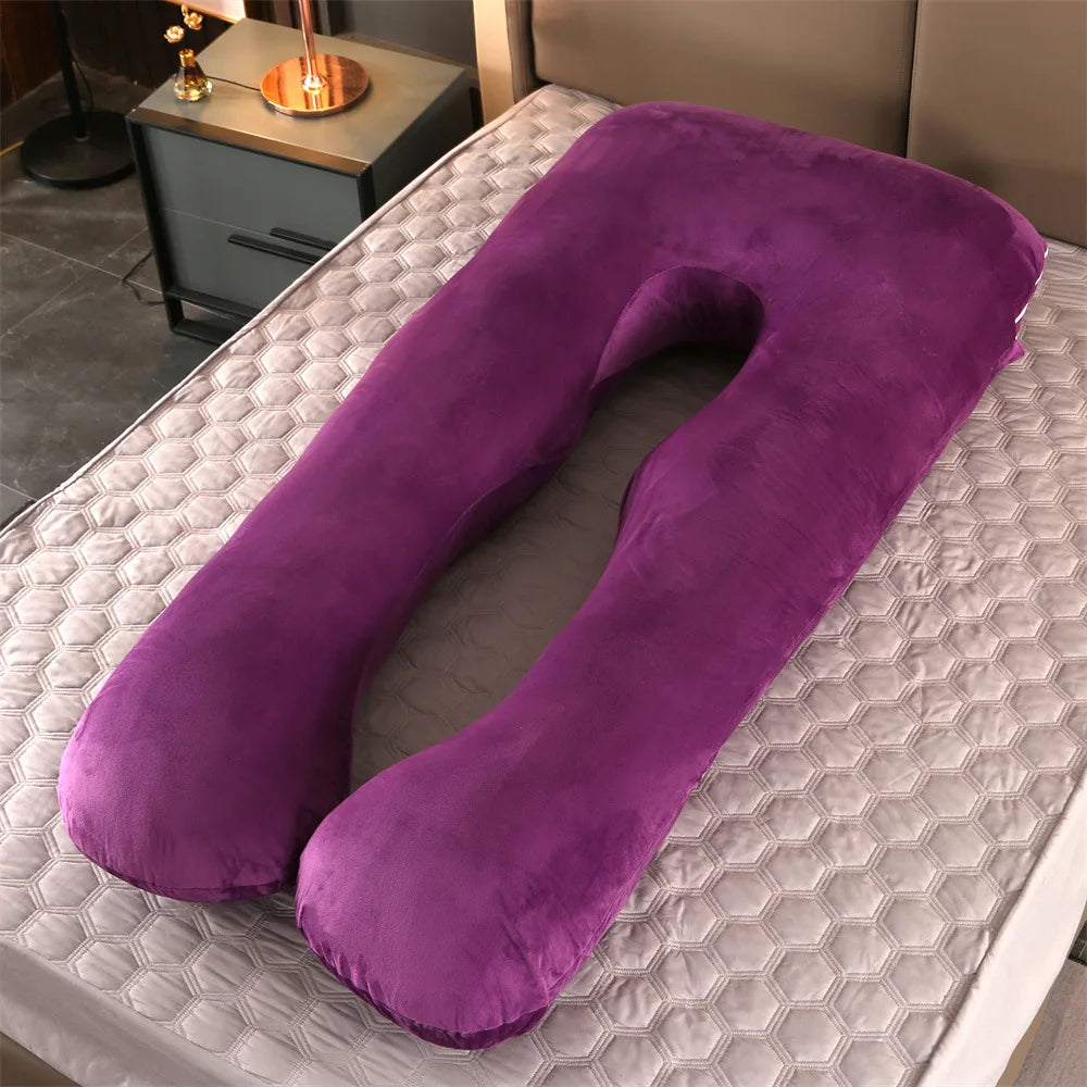 Pregnancy Pillow 130*70cm Sleeping Waist Pillow for Pregnant Women Nursing Pillow Breastfeeding Cushion for Women